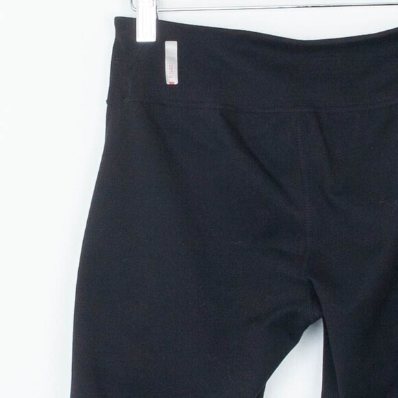 Zella Mid Rise Athletic Workout Crop Leggings Black Size Small - Picture 4 of 5